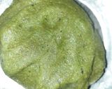 A picture of step 2 of Spinach Namakpare.