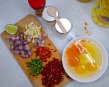 Foto langkah ke 1 dari resep Telur Brambang Terasi Favorit Keluarga.