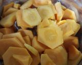 A picture of step 1 of Almond Carrot Smoothie.