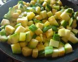 Foto del paso 3 de la receta: Pasta de maíz con vegetales