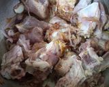 A picture of step 2 of Arvi gosht.