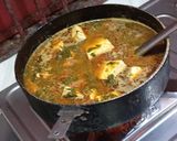 A picture of step 10 of Paneer Chaman.
