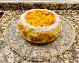 Foto del paso 7 de la receta: Tarta con queso mascarpone y manzanas laminadas