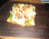 பிரட் பீடஂசா(Street food)(bread pizza recipe in tamil) ரெசிபி ஸ்டேப் 6 புகைப்படம்