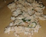 A picture of step 3 of Paneer paratha.