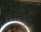 A picture of step 11 of Chettinad brinjal (kathirikai) masala.