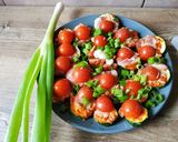 Mini pizza z cukinii krok przepisu 6 zdjęcie