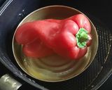 Foto del paso 1 de la receta: Ají morrón asado en airfryde