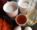 Foto del paso 1 de la receta: Budín de zanahorias con chips de chocolate 🥕🥕🍫