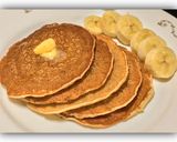 A picture of step 5 of Eggless Banana Pancakes.