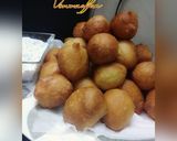 A picture of step 1 of Puff puff.