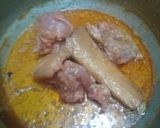 A picture of step 5 of Aloo Matar Gosht.