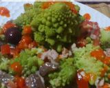 Foto del paso 6 de la receta: Romanesco en ensalada con salsa de pimientos del piquillo