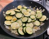 Une image de l'étape 10 de Riz à l'agneau, courgettes et panais.