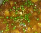 A picture of step 5 of Aloo Matar ki Tahari💖👌.