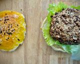 Foto del paso 8 de la receta Hamburguesa casera de lentejas (en Thermomix & airfryer)