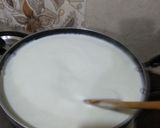 A picture of step 1 of Rabri.