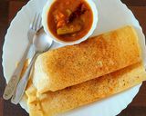 A picture of step 7 of Oats Masala Dosa.