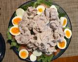 🐷Japanese cold pork shabu shabu salad🥗 recipe step 8 photo