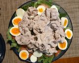 A picture of step 8 of 🐷Japanese cold pork shabu shabu salad🥗.
