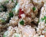 Salade aux quinoa, avocat et pamplemousse étape de la recette 2 photo