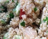Une image de l'étape 2 de Salade aux quinoa, avocat et pamplemousse.