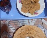 Foto langkah ke 3 dari resep Bolu pisang kukus gula merah tepung tiwul.