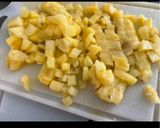 Une image de l'étape 3 de Petits fondants caramélisés à l’ananas, fromage blanc et citron vert.