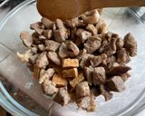 A picture of step 4 of Tokwat Baboy (Tofu and Pork).