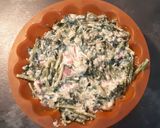 Foto del passaggio 3 della ricetta Sformato di cicoria, ricotta e pancetta affumicata