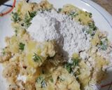 A picture of step 6 of Potato and garlic rings.