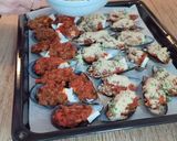 Foto del paso 5 de la receta Mejillones gratinados con queso fresco de cabra