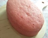 Foto langkah ke 6 dari resep Bolu Susu Lembang Strawberry Cheese🍓 (No Mixer).