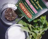 A picture of step 1 of Moroccan Mint Tea.