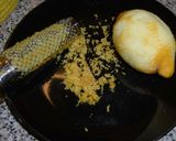 A picture of step 4 of Ravani (Semolina Cake with Cinnamon Syrup).