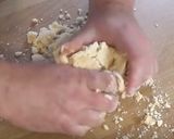 A picture of step 2 of Parmesan Sable biscuits.