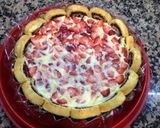 Foto del paso 7 de la receta: Torta con salsa de frutillas al Oporto