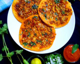 A picture of step 7 of Madurai muttai kari dosa / Madurai egg keema dosa.