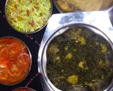 A picture of step 11 of Alo palak maithi.