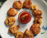 A picture of step 4 of OnionPakoda.