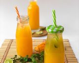 A picture of step 2 of Mango juice.