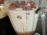 Flan de Ferrero Rocher