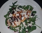 A picture of step 4 of Grilled Chicken and feta salad.