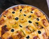 A picture of step 7 of Pizza Lovers' Pie.