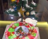 A picture of step 26 of Jel Christmas Cake.