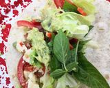 Foto langkah ke 6 dari resep Vegetarian wrap.