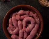 Foto del paso 2 de la receta: Intestinos zombie (Salchichas con tomate, cebolla y pimiento) - Adviento Halloween