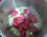 Foto del paso 1 de la receta: Falda de ternera con judías verdes y alcachofas
