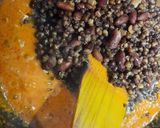 A picture of step 5 of Dal Makhani.