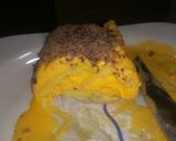 A picture of step 5 of Mango Ice cream cake.